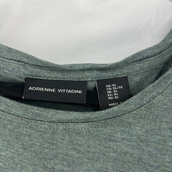 ADRIENNE VITTADINI GREEN LONG SLEEVE (X-Large) - Picture 5 of 6
